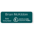 CBB-Custom Screened & Engraved Deluxe Name Badge (1-5 Square Inches)